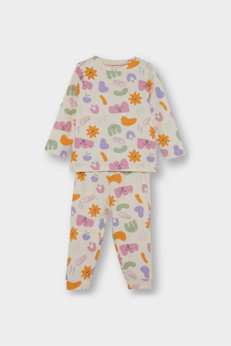 Baby Girl Long Sleeve 2 Piece Pajama Set