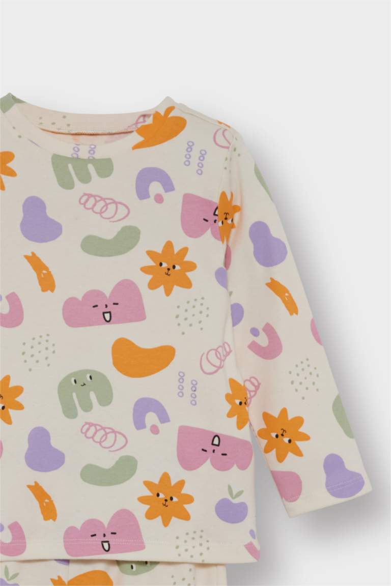 Baby Girl Long Sleeve 2 Piece Pajama Set