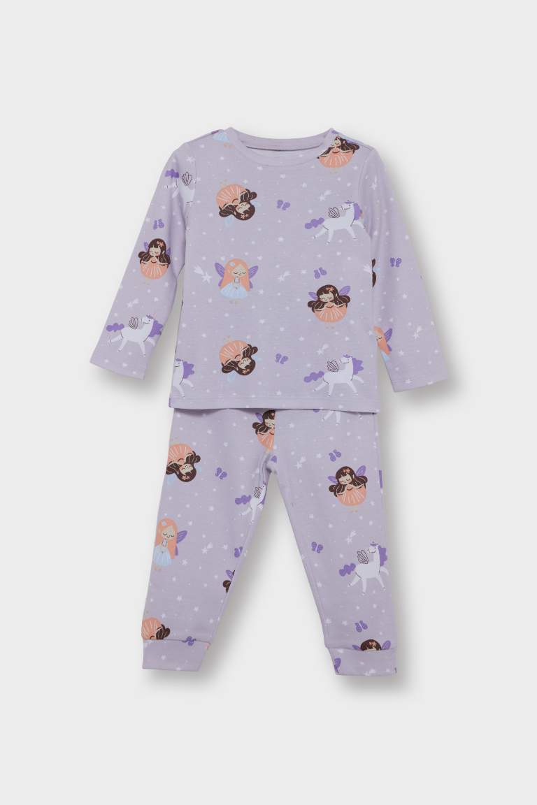 2 piece Regular Fit Knitted Pyjamas