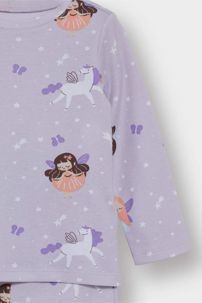 2 piece Regular Fit Knitted Pyjamas