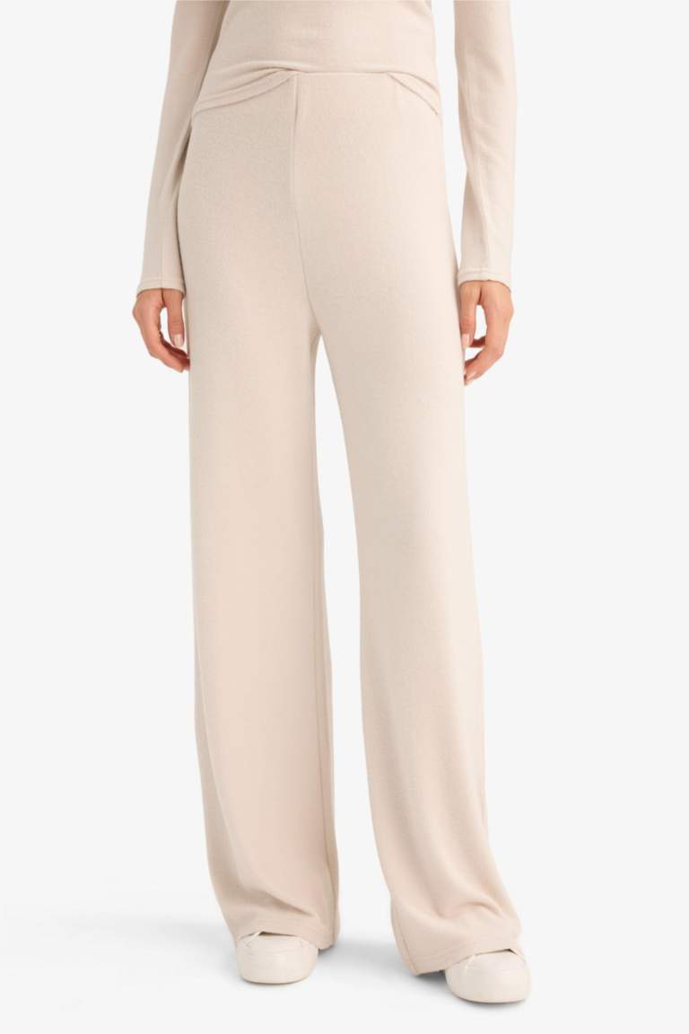 Pantalon à jambes larges