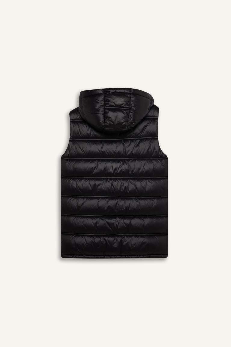 Жилет Regular Fit с капюшоном