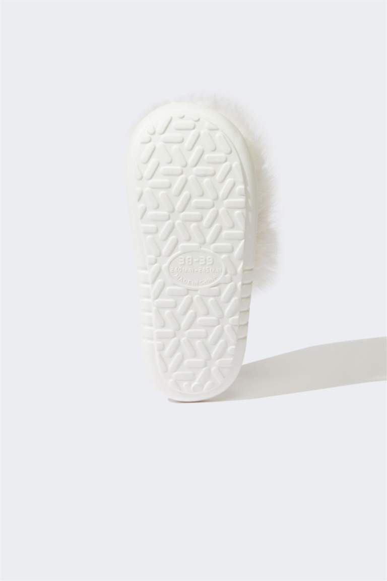 شبشب بيت نسائي بكعب مسطح