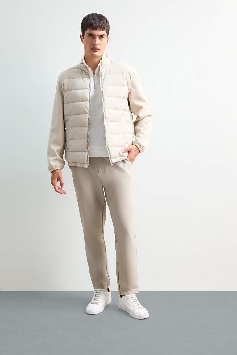 Tailored Regular Fit Kısa Paça Esnek Kumaş Teknik Pantolon