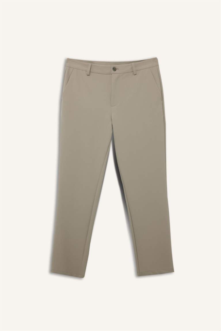 Tailored Regular Fit Kısa Paça Esnek Kumaş Teknik Pantolon