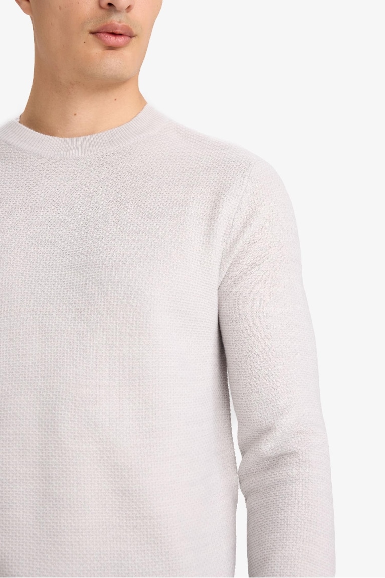 Standard Fit Crew Neck Knitwear Pullover