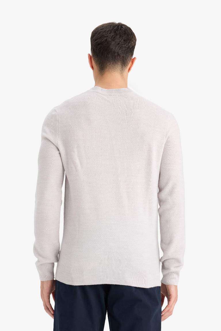 Standard Fit Crew Neck Knitwear Pullover