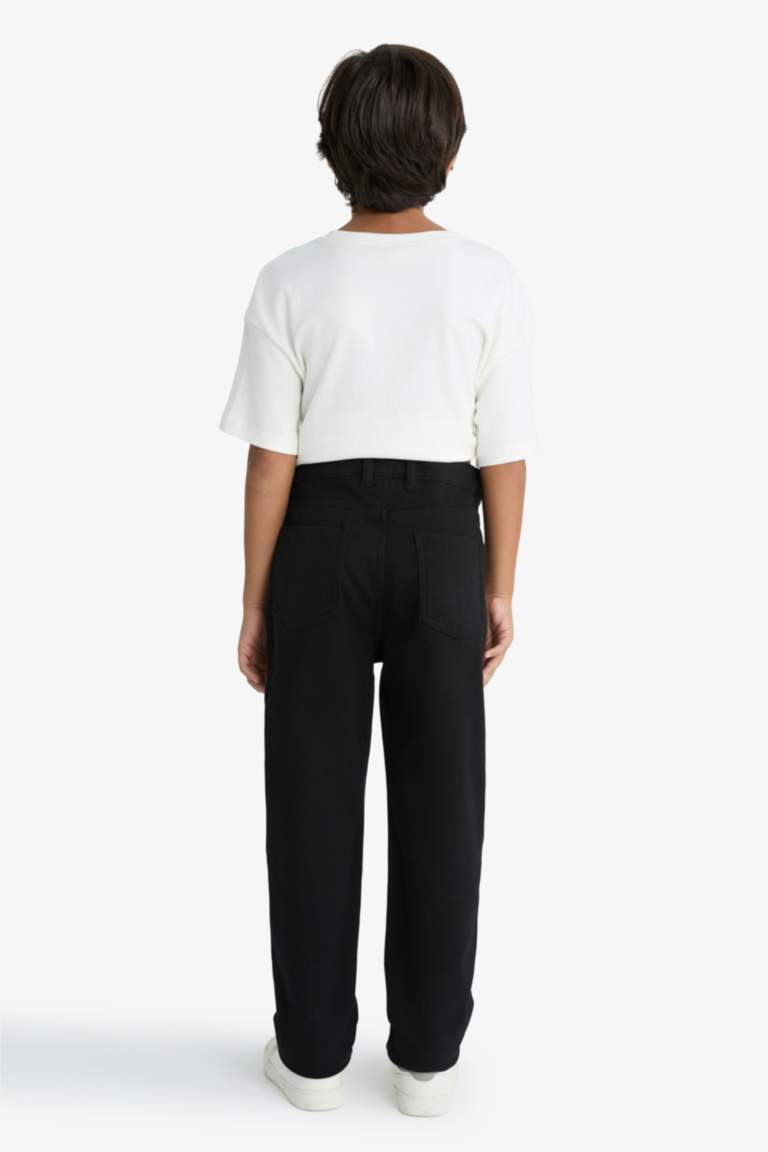 Erkek Çocuk Standart Paça Pelüş Astar Pantolon