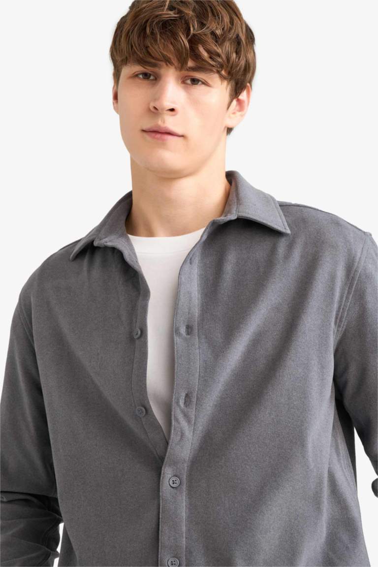 Man Long Sleeve Shirt