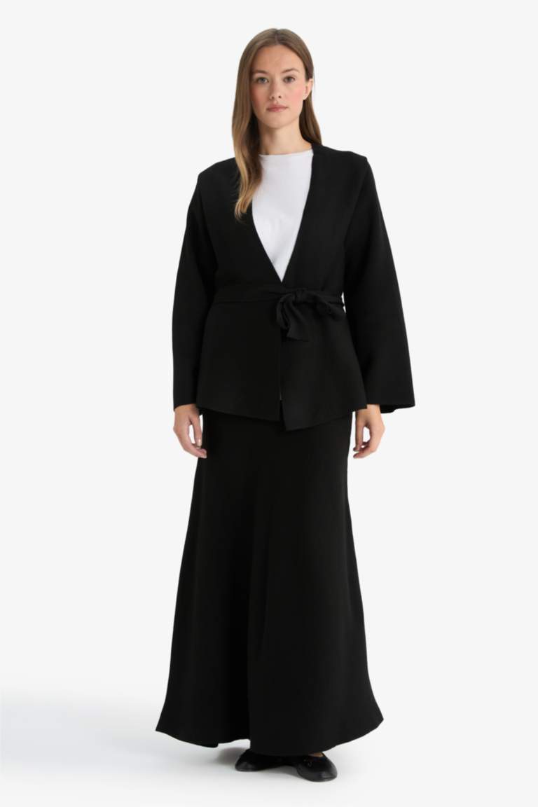 Slim Fit V-Neck Knitwear Cardigan