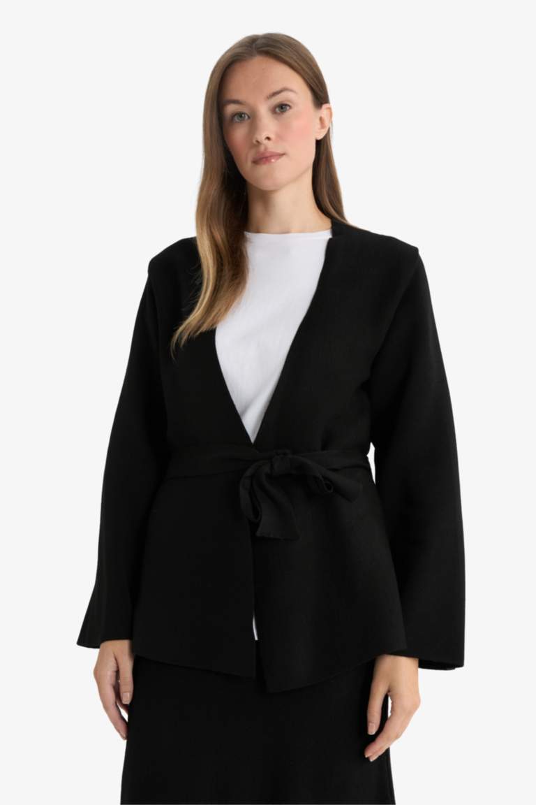 Slim Fit V-Neck Knitwear Cardigan