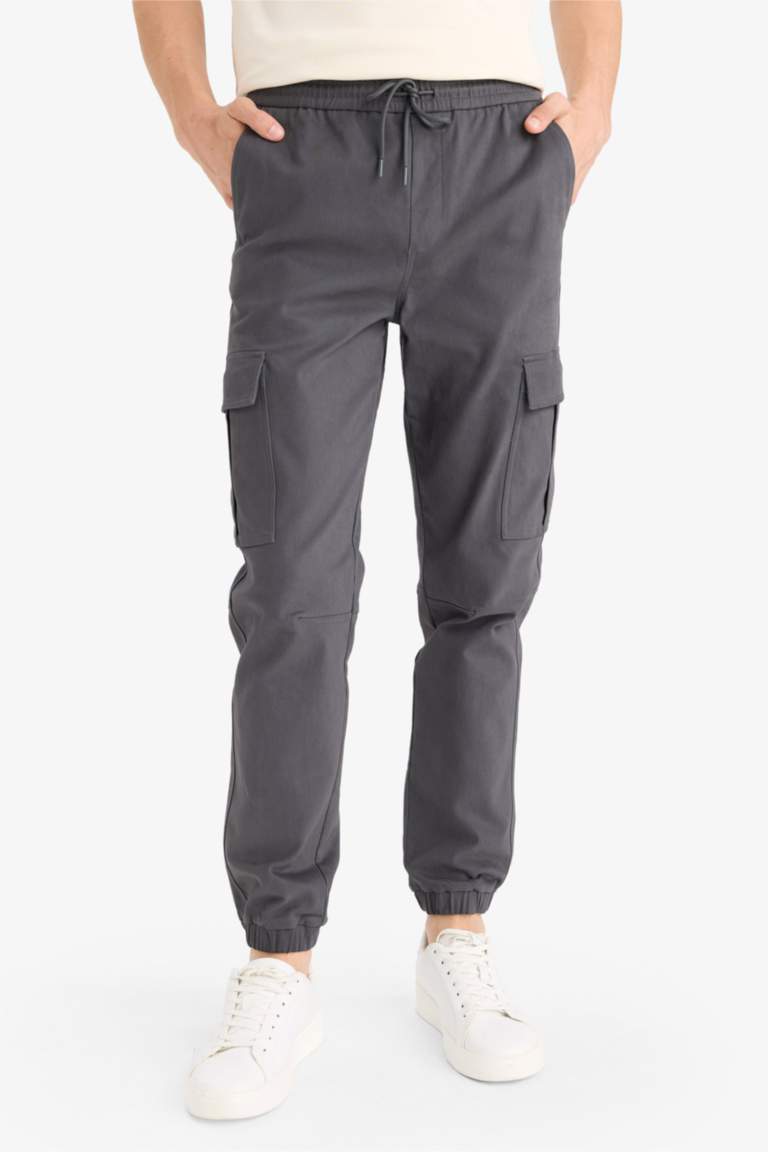 Kargo Cepli Jogger Paça Pantolon