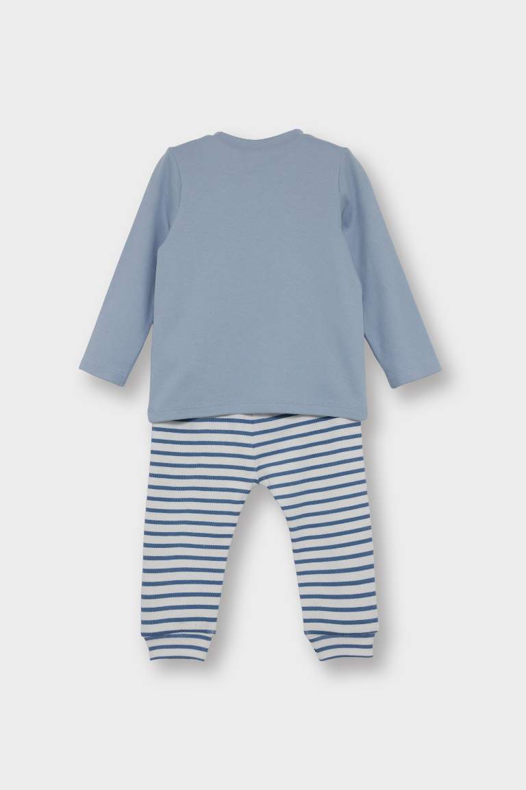 3 piece Regular Fit Crew Neck Animal Set
