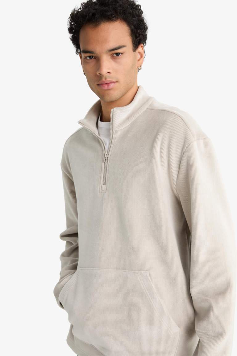 Regular Fit Long Sleeve Sweatshirt