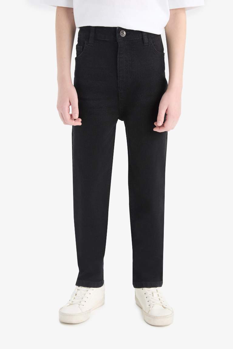 Узкие джинсы Slim Fit с прямыми штанинами для мальчика