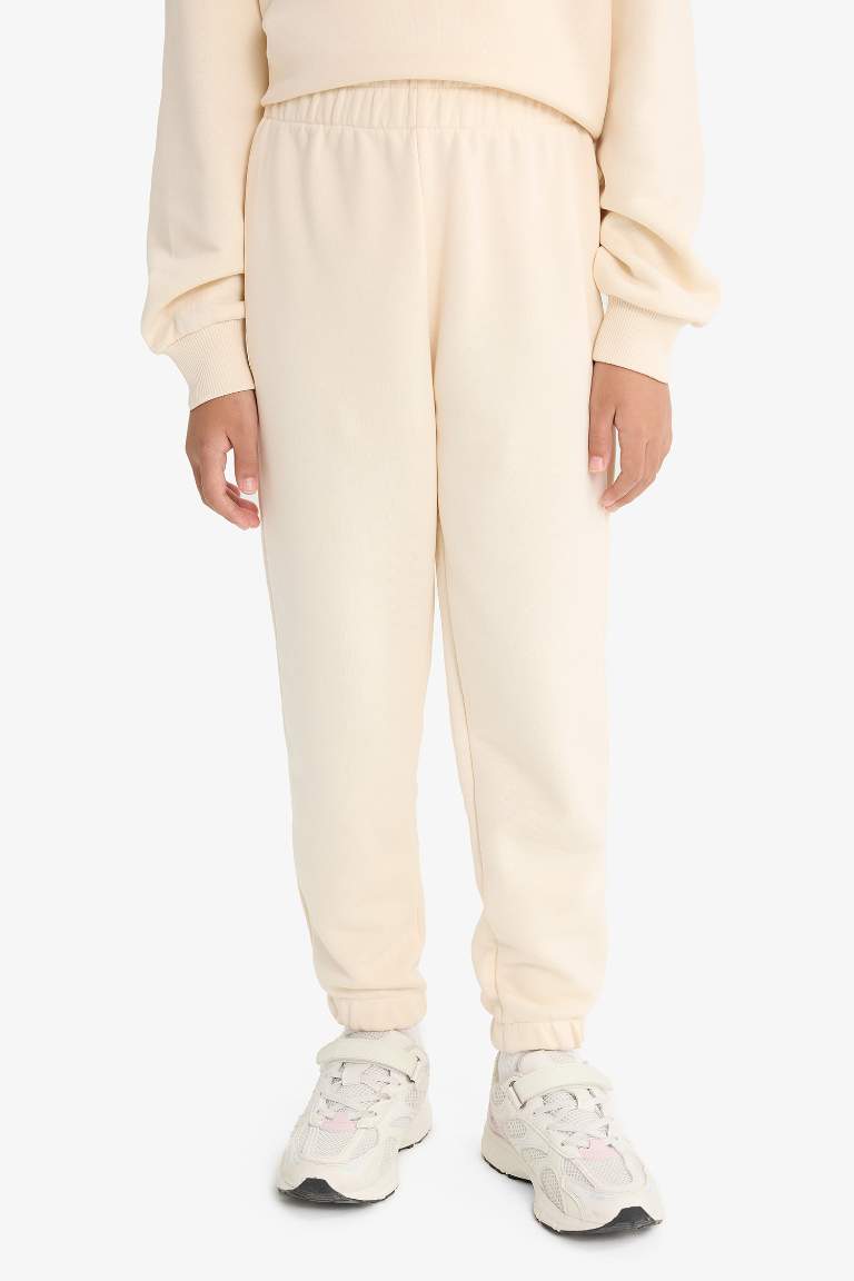 Girl Printed Sweatshirt Sweatpants 2 Piece Set