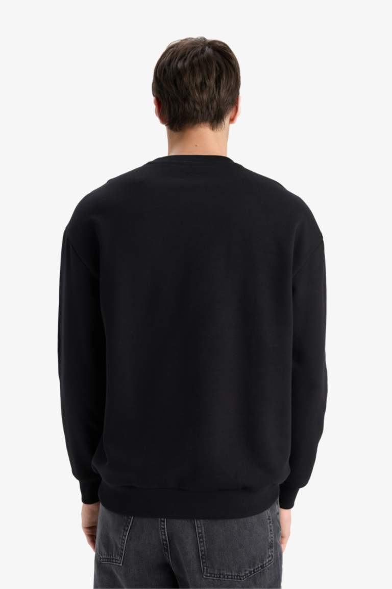 Boxy Fit Printed Sweatshirt