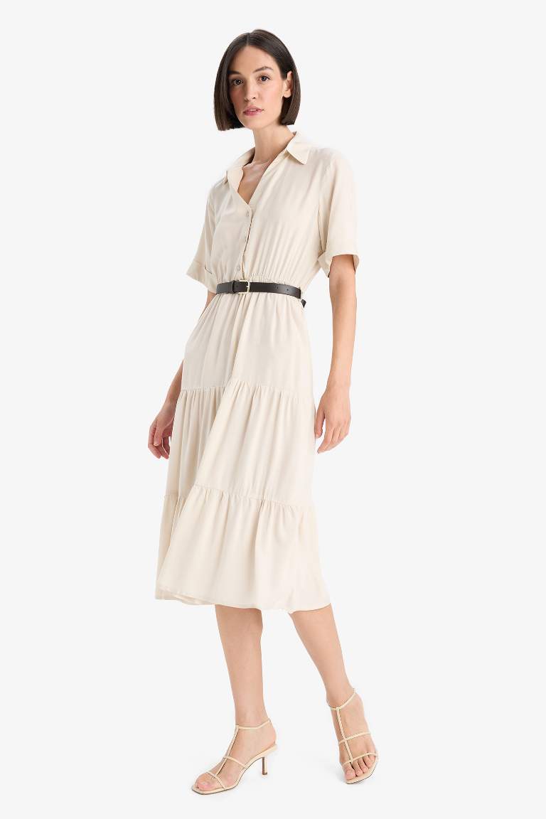 Shirt Collar Dress