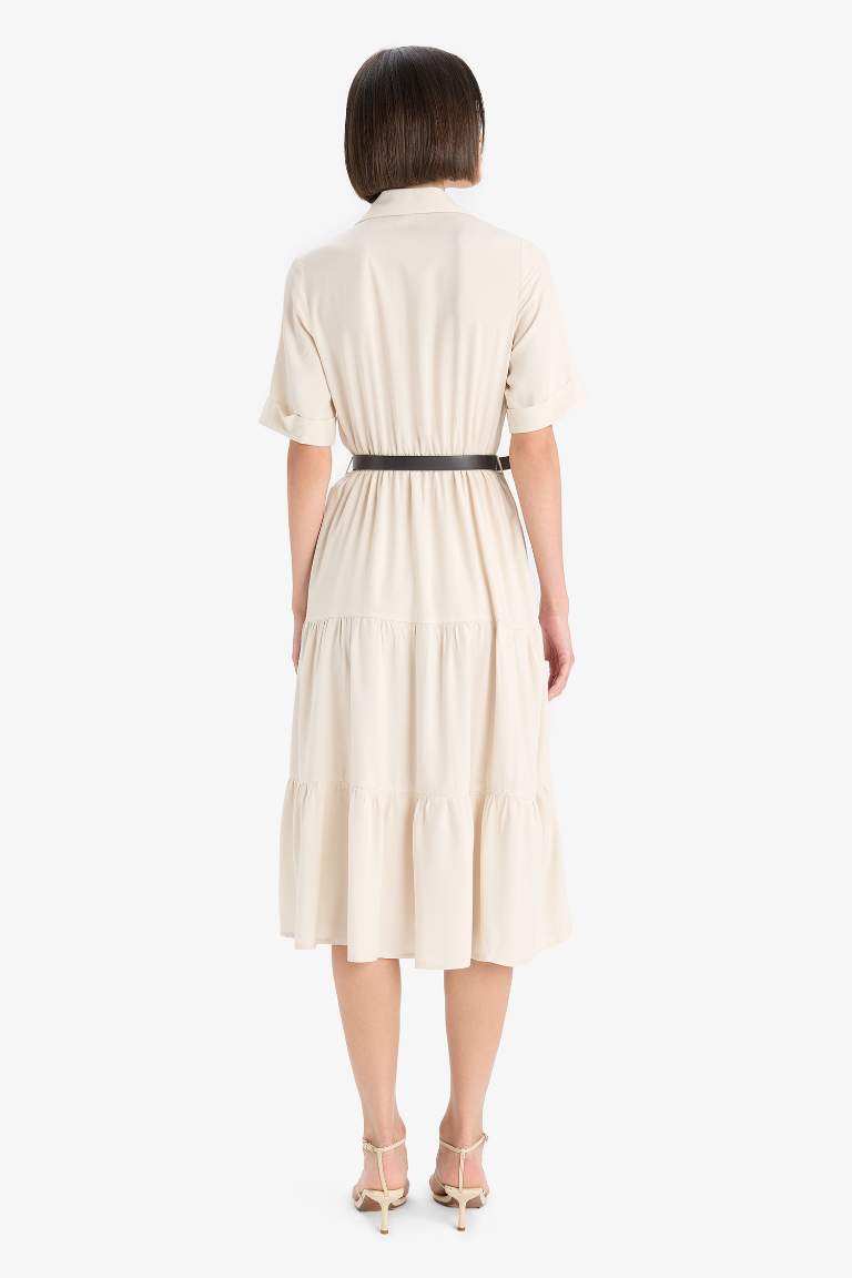 Shirt Collar Dress