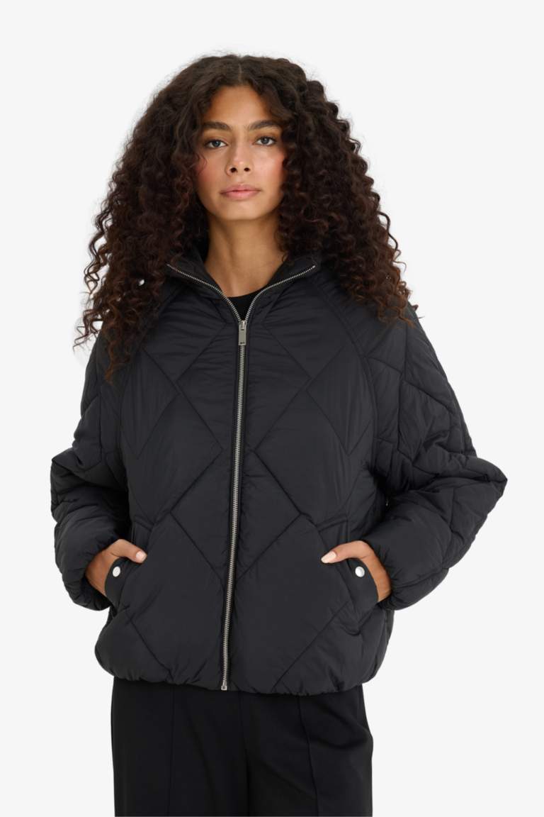 Waterproof Regular Fit Puffer Jacket