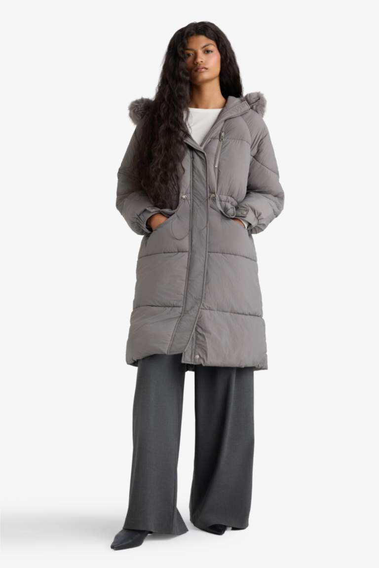 Водонепроницаемая парка-регуляр с капюшоном