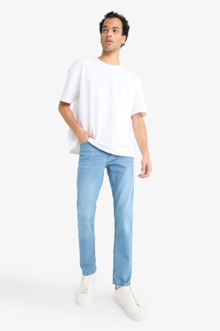 Pedro Slim Fit Dar Paça Jean Pantolon