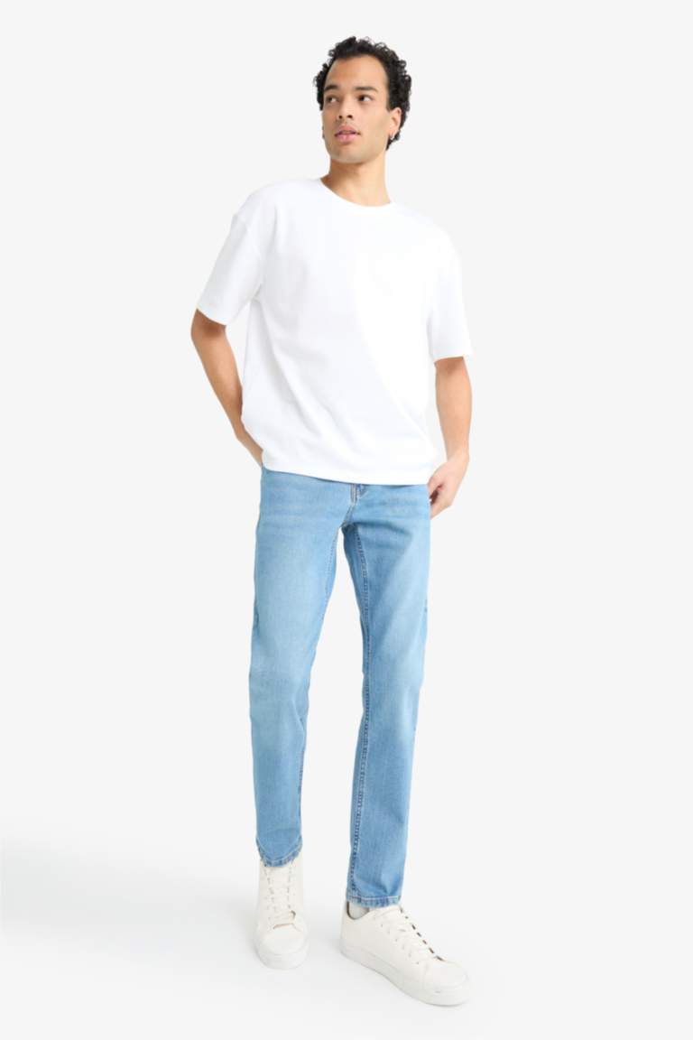 Pedro Slim Fit Dar Paça Jean Pantolon
