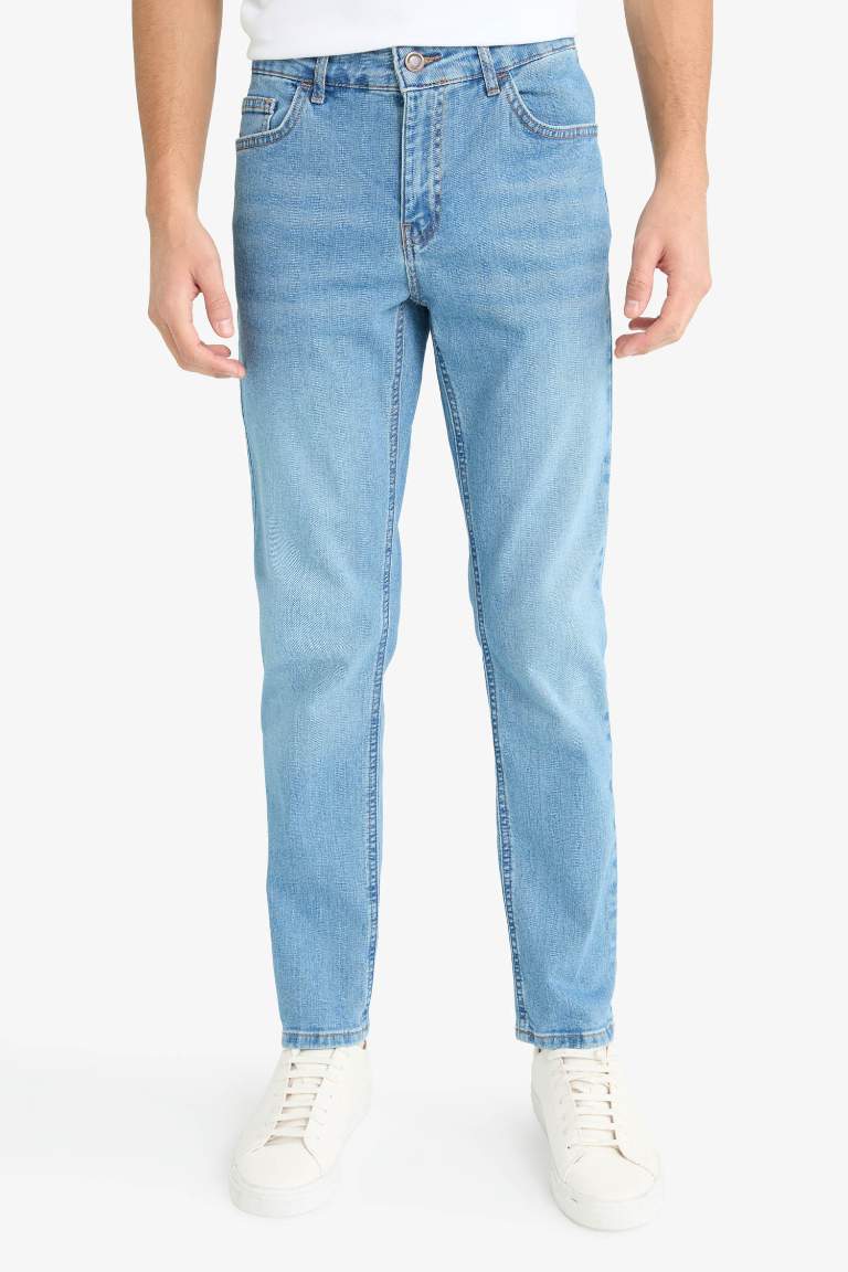 Pedro Slim Fit Dar Paça Jean Pantolon