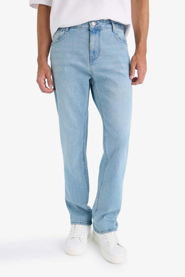 Sergio Regular Fit Normal Kalıp Normal Bel Boru Paça Jean Pantolon