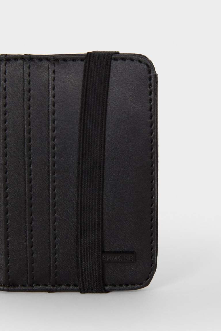 Portefeuille en simili cuir pour homme