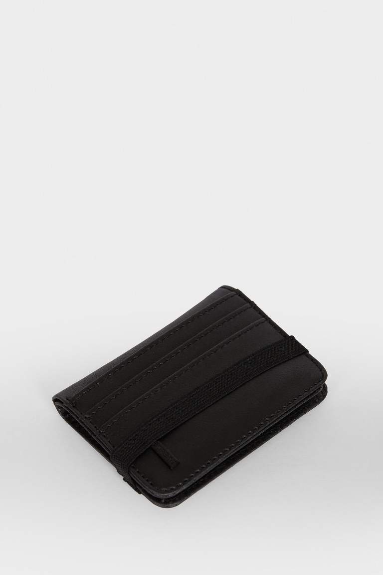 Portefeuille en simili cuir pour homme