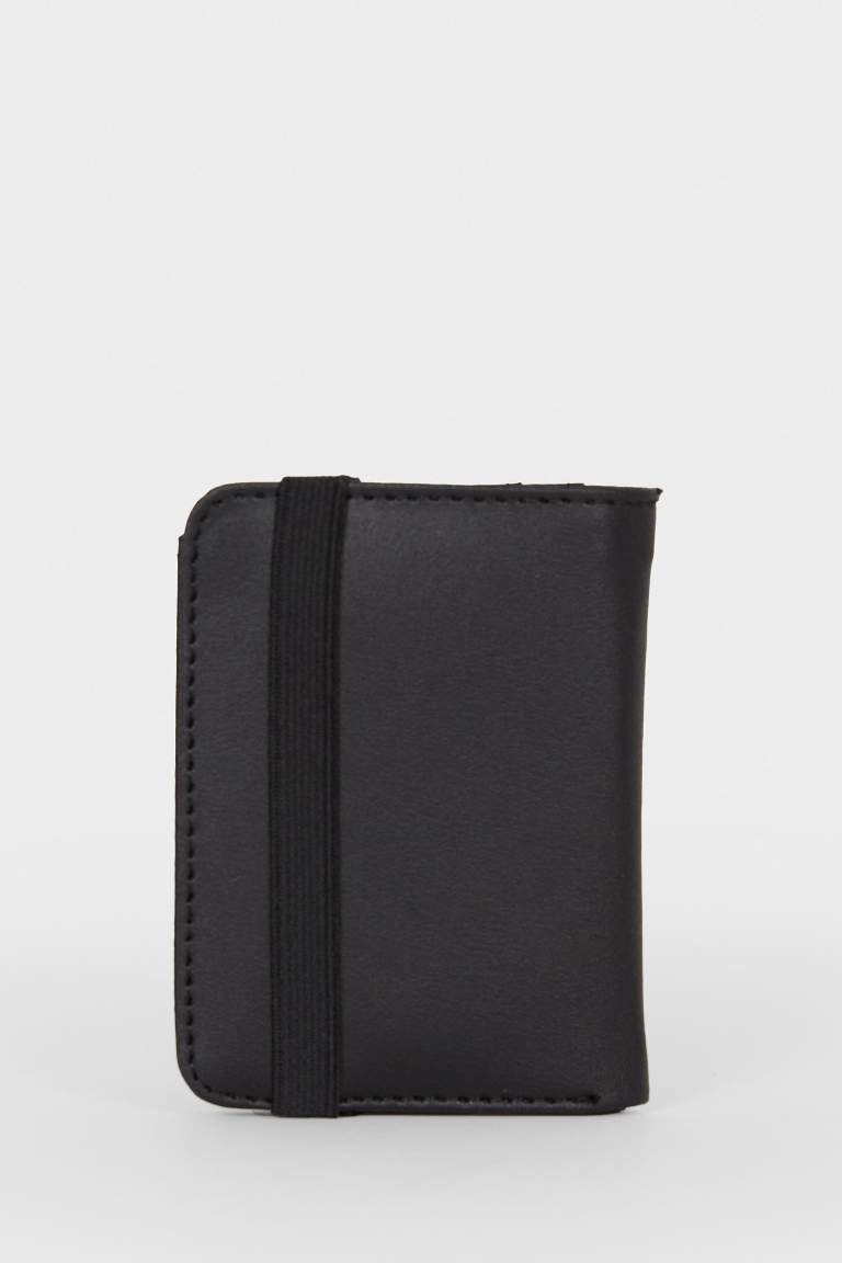 Portefeuille en simili cuir pour homme