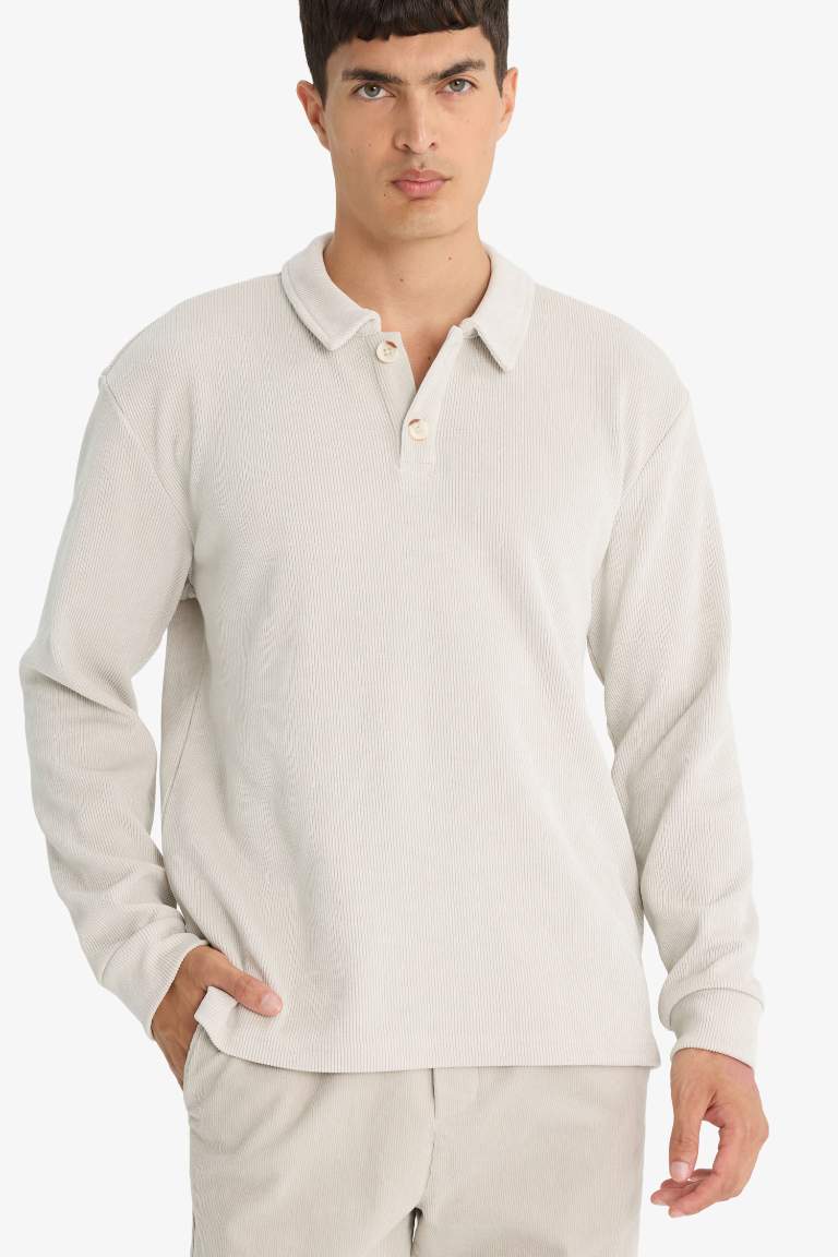 Regular Fit Long Sleeve Sweatshirt