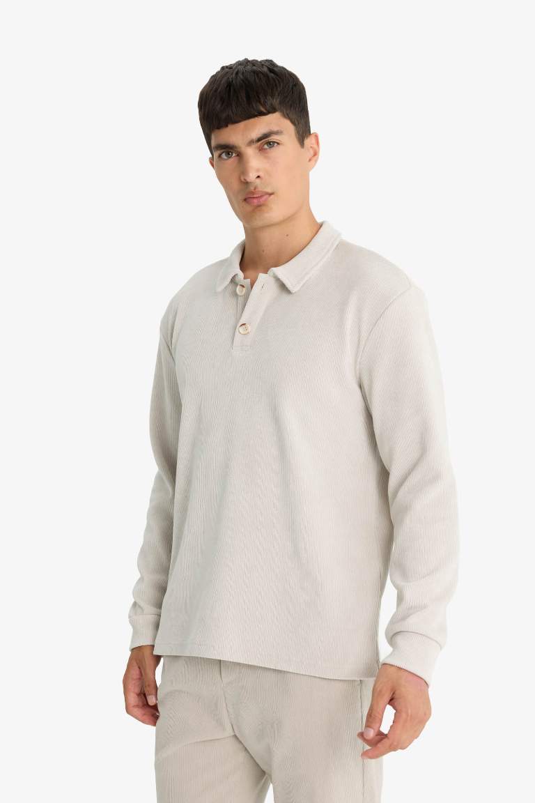 Regular Fit Long Sleeve Sweatshirt