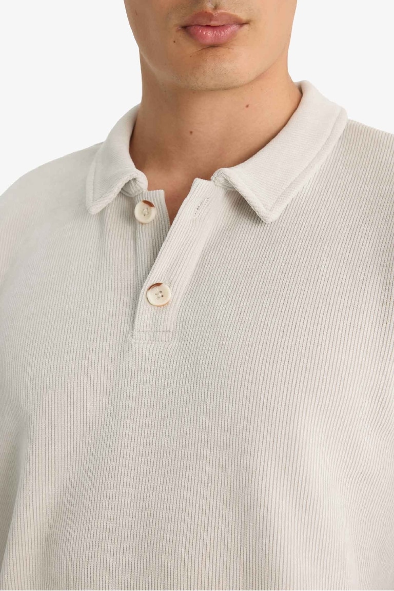 Regular Fit Long Sleeve Sweatshirt