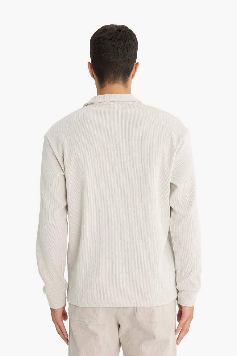 Regular Fit Long Sleeve Sweatshirt