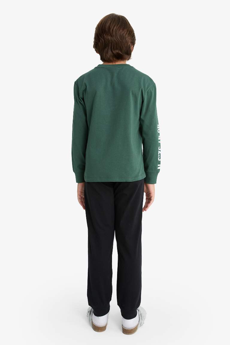 سيت بجامة أولادي قصة عادية - قطعتين