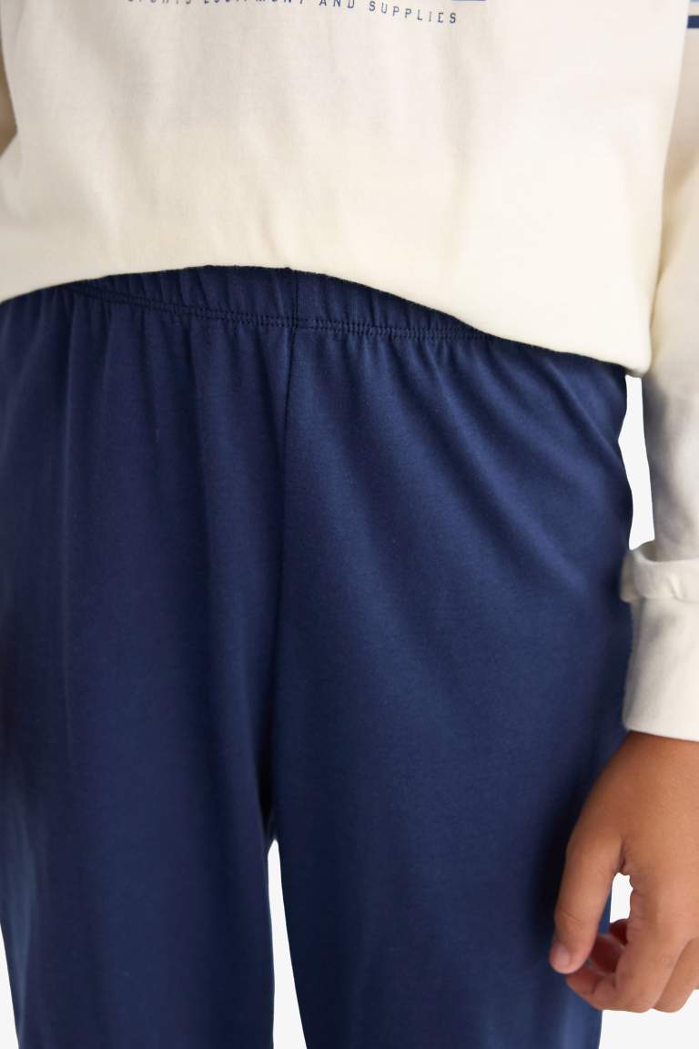 سيت بجامة أولادي قصة عادية - قطعتين