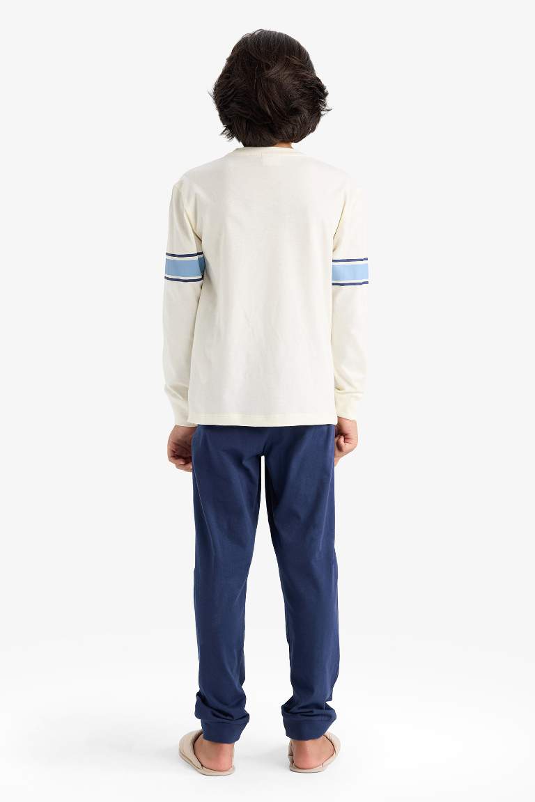 سيت بجامة أولادي قصة عادية - قطعتين