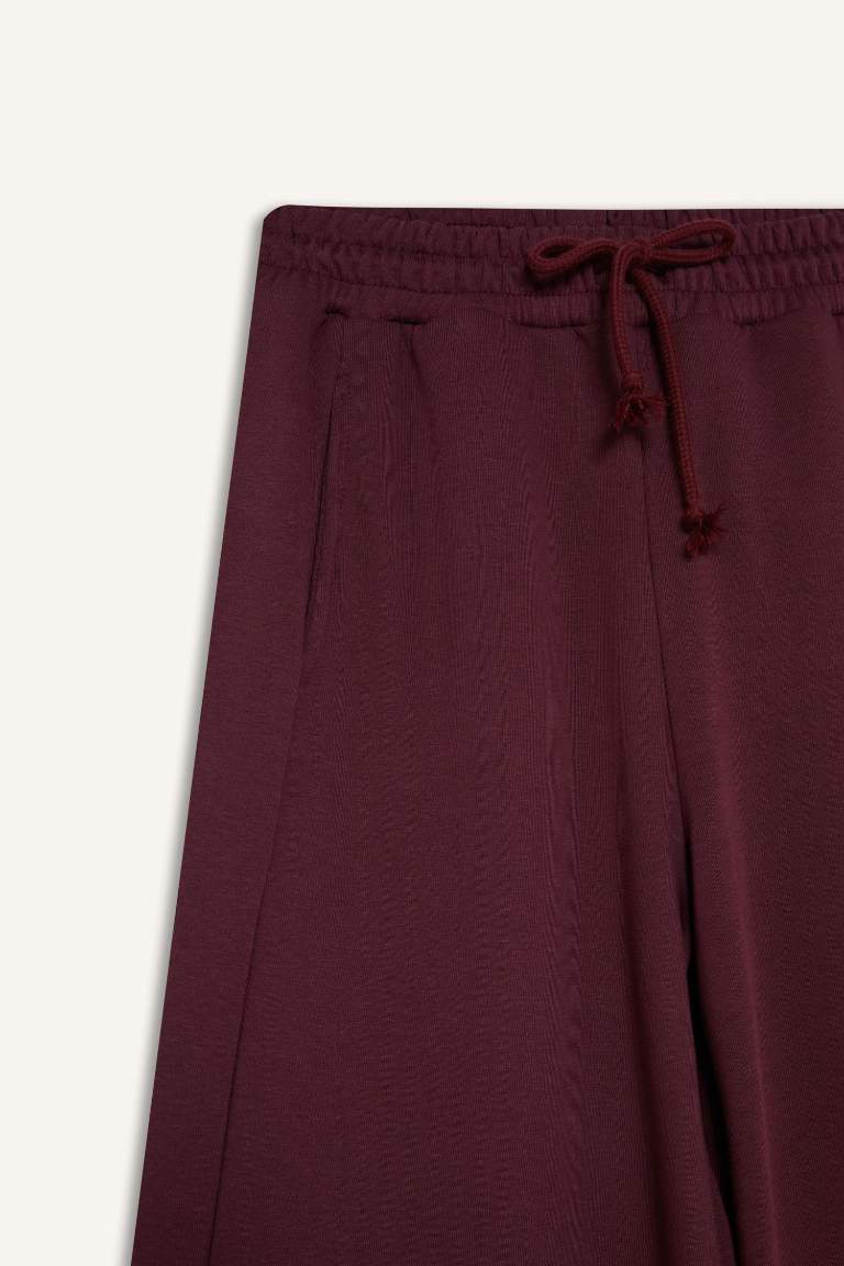 Coool Barrel Fit Beli Bağcıklı Geniş Paça Eşofman Altı