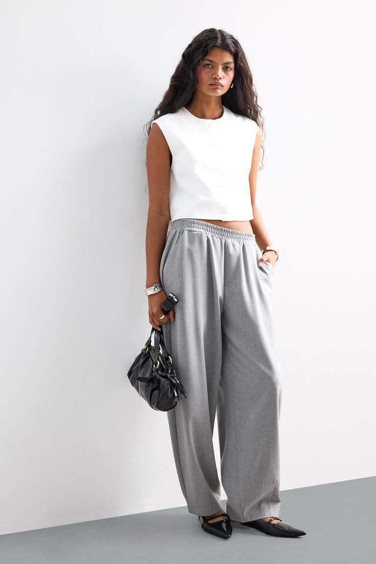 Coool Baggy Fit Normal Bel Pantolon
