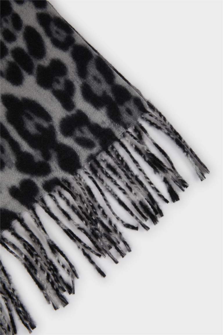 Женский шарф с узором