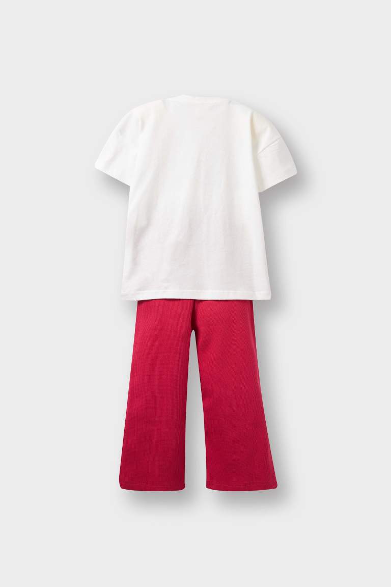 Baby Girl Slogan Printed 2 Piece Set