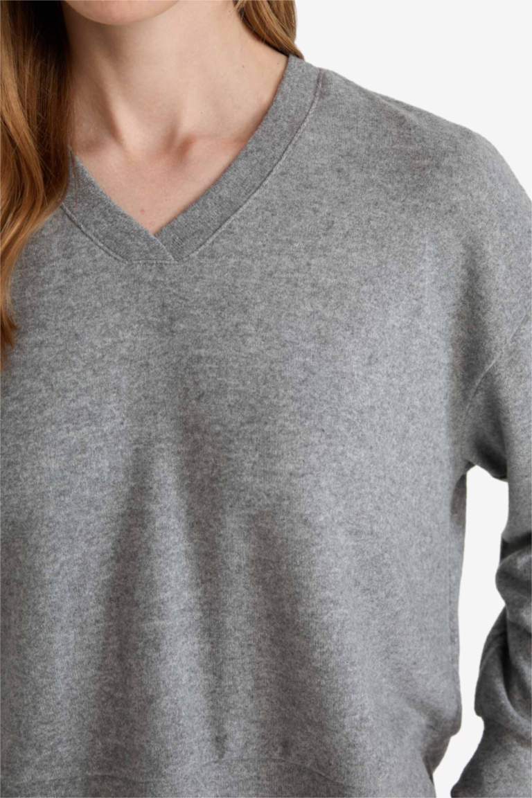 Fall in Love Regular Fit Velour Top Bottoms 2 Piece Pajama Set