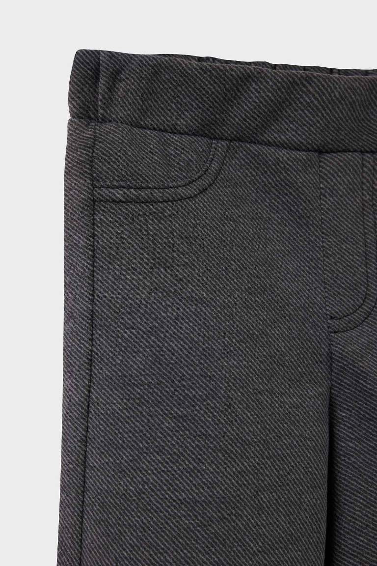Kız Bebek Wide Leg Jean Görünümlü Pantolon
