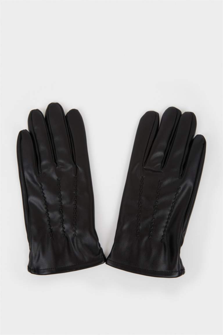 Erkek Suni Deri Eldiven