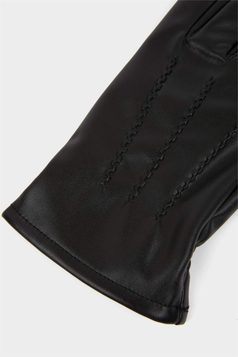 Erkek Suni Deri Eldiven