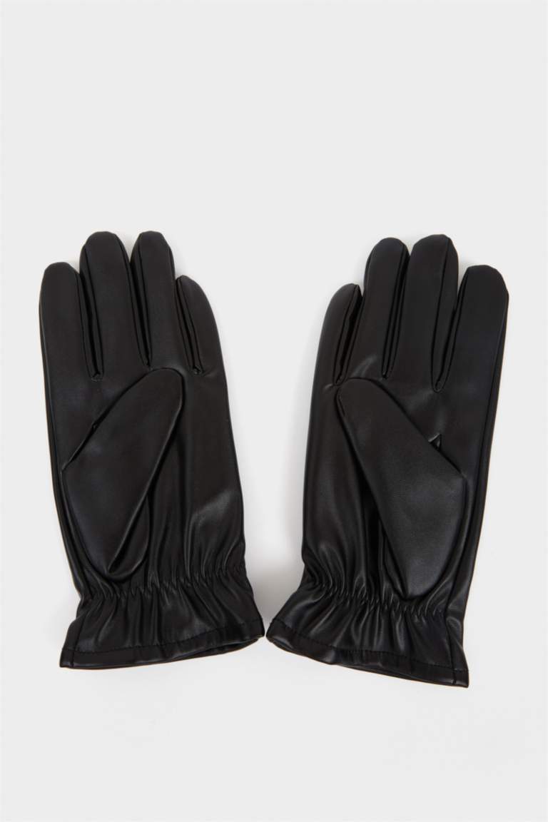 Erkek Suni Deri Eldiven