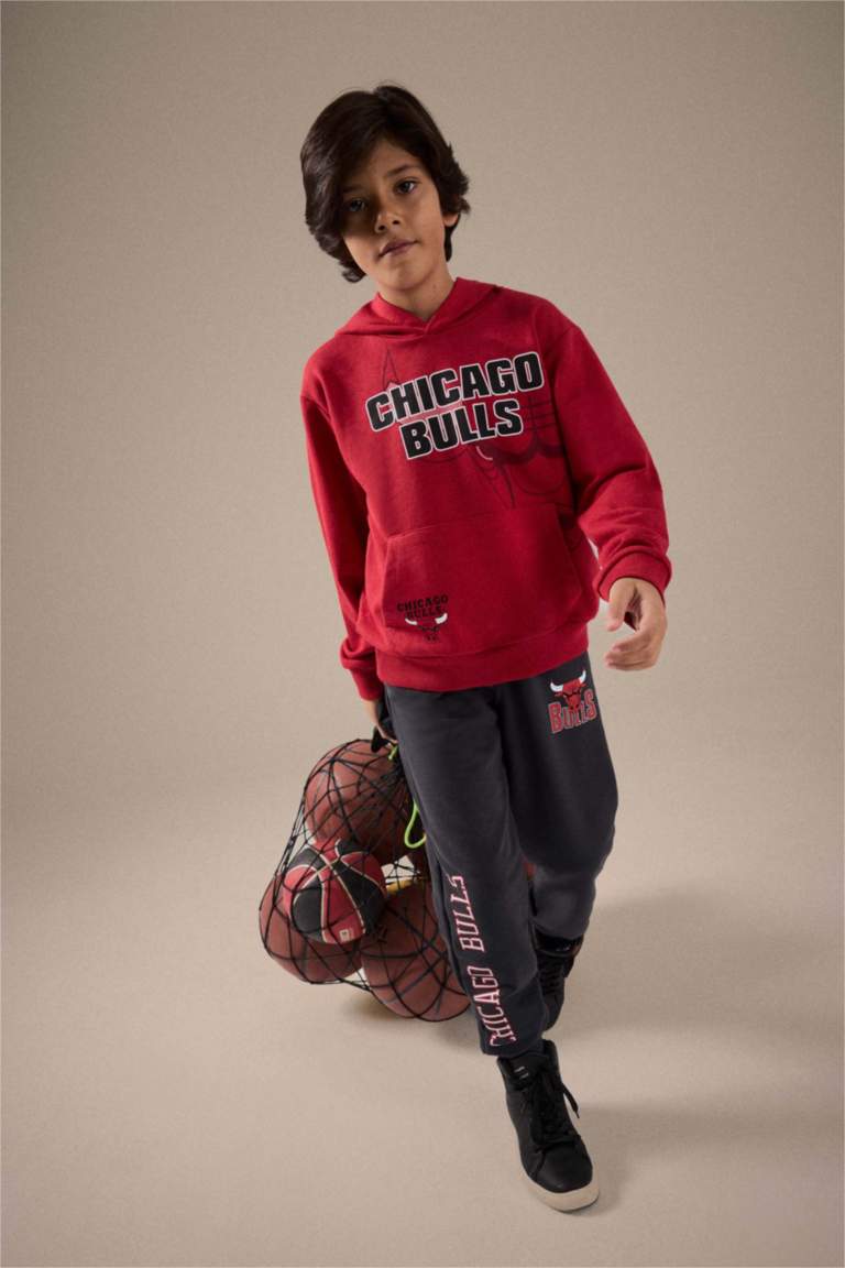 Boy NBA Chicago Bulls Hooded Sweatshirt