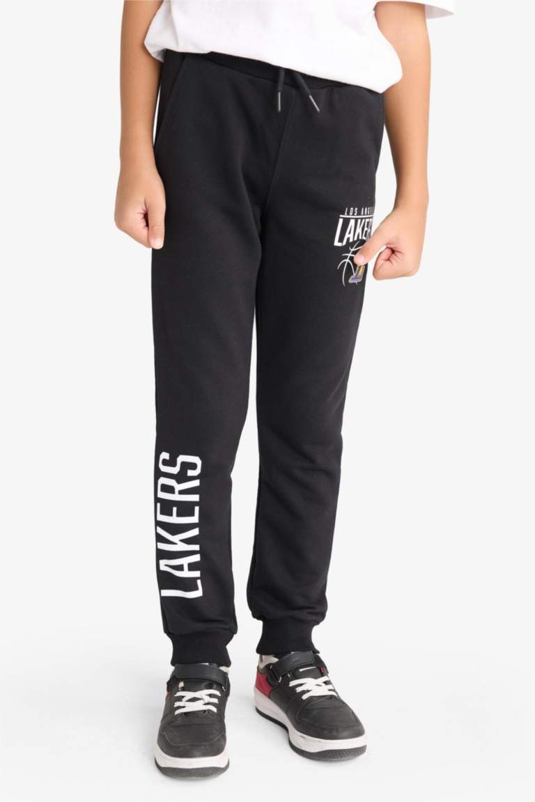 Boy NBA Los Angeles Lakers Elastic Waist Jogger Sweatpants